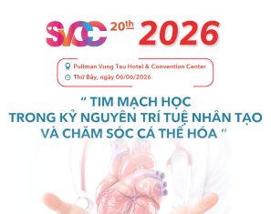 Xem lại Chương trình Hội nghị khoa học Tim mạch khu vực phía Nam lần thứ 20 (SVCC 20TH 2026)